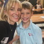 Heather Morris Instagram – 8 years old today. hbd big O. Love you to the moon my little bub
