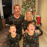 Heather Morris Instagram – A matching family jammies set: a childhood dream come true @littlesleepies @goodcarmastudio