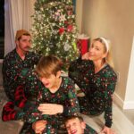 Heather Morris Instagram – A matching family jammies set: a childhood dream come true @littlesleepies @goodcarmastudio