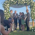 Heather Morris Instagram – It’s in the moments. Congratulations  @mattyjg83 @kobirozenfeld elated to celebrate your love with so many wonderful humans. I love you