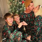 Heather Morris Instagram – A matching family jammies set: a childhood dream come true @littlesleepies @goodcarmastudio