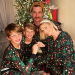 Heather Morris Instagram – A matching family jammies set: a childhood dream come true @littlesleepies @goodcarmastudio