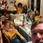 Heather Morris Instagram - 70s Murder Mystery Parties are my JAM! @lapistolpete @janee.marie y’all murdered this party