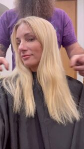 Heather Morris Instagram - AHHHHHHHHHHHH I’ve officially entered my villain era. @_daddyhaircare_ you are a wizard