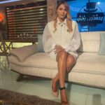 Heba ElSisi Instagram – بالابيض من برنامج بنشتري راجل علي قناه الشمس
@bnshtryragel 
In white from @bnshtryragel program at @alshamseg channel 
#hebaelsisy #بنشتري_راجل #قناه_الشمس #white #newprogram