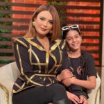 Heba ElSisi Instagram - Heaven🤍🤍🤍🤍🤍 #hebaelsisy #momanddaughter