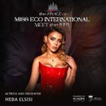 Heba ElSisi Instagram - "Excited to announce the talented actress, presenter, and media personality, Heba Elsisi, @heba_elsisy as one of the esteemed judges for the final night of Miss Eco International on April 28th at Triumph Luxury! 🌿✨ Her passion for eco-tourism and dedication to sustainability will shine as we crown the next eco-conscious ambassador. #MissEcoInternational #JuryPanel #EcoTourism"