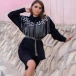 Heba ElSisi Instagram - الاسود ملك الالوان وخصوصا لما يكون بترتر😅😍 Black is the king of colors and the sweetest thing is when it is sequined😍 #bnshtry_ragel #بنشتري_راجل Photogrpher @mahmoudsamyph Beautiful outfit @pinoboutique Styling @stylebymaram Makeup artist @asmaa_said_33 Hair style @amer.6077 @alshamseg #hebaelsisy #alshamstv #alshamschannel