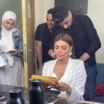 Heba ElSisi Instagram – ملاك ياناس 👼😇
#angleinthehouse #hebaelsisy
Suite @hera_store_eg
Styling @stylebymaram
Eearing @taleed_lamya
Makeup artist @asmaa_said_33
Hair @chezrichard
#bnshtry_ragel #alshamstv #tvprogram #بنشتري_راجل