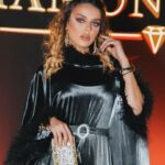 Heba ElSisi Instagram – It was a special sohour night by @diamond.zone 
@poshmanagement_ 
@yasminesarwat_ 
Thank u for having me
#diamondzone #ramdannights 
Abya @3abaia_design 
Makeup @makeupgygyawed 
Clutch & earring @taleed_lamya 
Taken by @byezzat 
#hebaelsisy