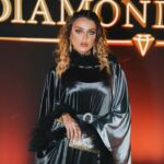 Heba ElSisi Instagram – It was a special sohour night by @diamond.zone 
@poshmanagement_ 
@yasminesarwat_ 
Thank u for having me
#diamondzone #ramdannights 
Abya @3abaia_design 
Makeup @makeupgygyawed 
Clutch & earring @taleed_lamya 
Taken by @byezzat 
#hebaelsisy