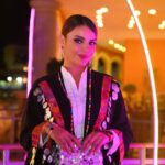 Heba ElSisi Instagram - #ramdannights @madinatygolf Kaftan @marwaalhawarydesigns Makeup @nesrine_makeup_artist Eearing & bangles & clutch @taleed_lamya Taken by @azmycam @mahmoud.hassaballah @aminmohamedphotography #hebaelsisy