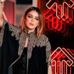 Heba ElSisi Instagram - It was a such beautiful company 🤩@taj_nights shour by @cffagency #ramdannights #hebaelsisy Kaftan @nanaskaftans Makeup @makeupgygyawed Earring & bangles &bag @taleed_lamya Hair @chezrichard Taken by Mego @maged_helal