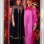 Heba ElSisi Instagram - It was a such beautiful company 🤩@taj_nights shour by @cffagency #ramdannights #hebaelsisy Kaftan @nanaskaftans Makeup @makeupgygyawed Earring & bangles &bag @taleed_lamya Hair @chezrichard Taken by Mego @maged_helal
