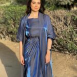 Heba Magdi Instagram - 💙🙏 ______________ Dress @yara_binshakar MUA @__aya_rady___ Hair @haythamamin2012