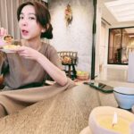 Hebe Tien Fu-chen Instagram - 🟠🟡⚪️ 蛋黃酥鑑定大師祝福大家中秋佳節快樂 💛 #團圓吃圓圓 #中秋節快樂
