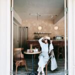 Hebe Tien Fu-chen Instagram - ☕️☁️🐶 喝一杯小咖啡，巧遇一位小朋友， 可口，可愛，可以的生活。 #其實我有新單曲啦 #乘著無人光影的遠行 #覺得我看起來無所事事的朋友請點👆🏻🔗聆聽 #謝謝