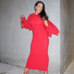 Heidi D'Amelio Instagram - Vday date night outfit inspo ❤️🌹 anyone else loving monochromatic looks like I am??