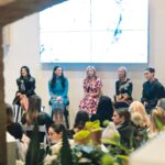 Heidi D'Amelio Instagram - ✨HER NIGHT✨ Hosting this panel was so special!! We talked about the rewarding challenges of running a business, advice for female leaders, and all the valuable lessons learned from fellow female entrepreneurs who led the way for us all. HUGE thank you to @valeriecbruce & @melissarclayton for sharing your knowledge and inspiring us all! And thank you to @charlidamelio & @dixiedamelio for joining! 🩷