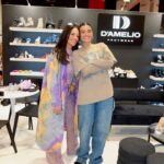 Heidi D’Amelio Instagram – You know it’s a good day when you see the giant pink Ravina shoe! 😍 Back at it in Vegas for @projectshow with @dameliofootwear! 

…y’all already know I still had to dress up for Mardi Gras while I’m here 💜💛💚