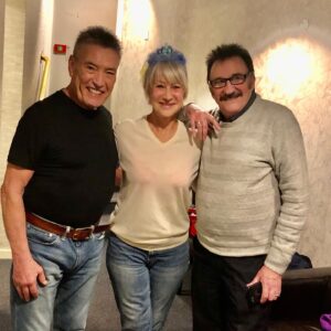 Helen Mirren Instagram - last night at The Panto Snow White in the magnificent Alhambra Theater in Bradford I yelled “he’s behind you” and wearing my lit up blue tiara and laughed my socks off at 2 legends Billy Pearce and Paul Chuckle. It was an honour to meet them afterwards. Thank you, you guys are truely awesome