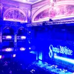 Helen Mirren Instagram - last night at The Panto Snow White in the magnificent Alhambra Theater in Bradford I yelled “he’s behind you” and wearing my lit up blue tiara and laughed my socks off at 2 legends Billy Pearce and Paul Chuckle. It was an honour to meet them afterwards. Thank you, you guys are truely awesome
