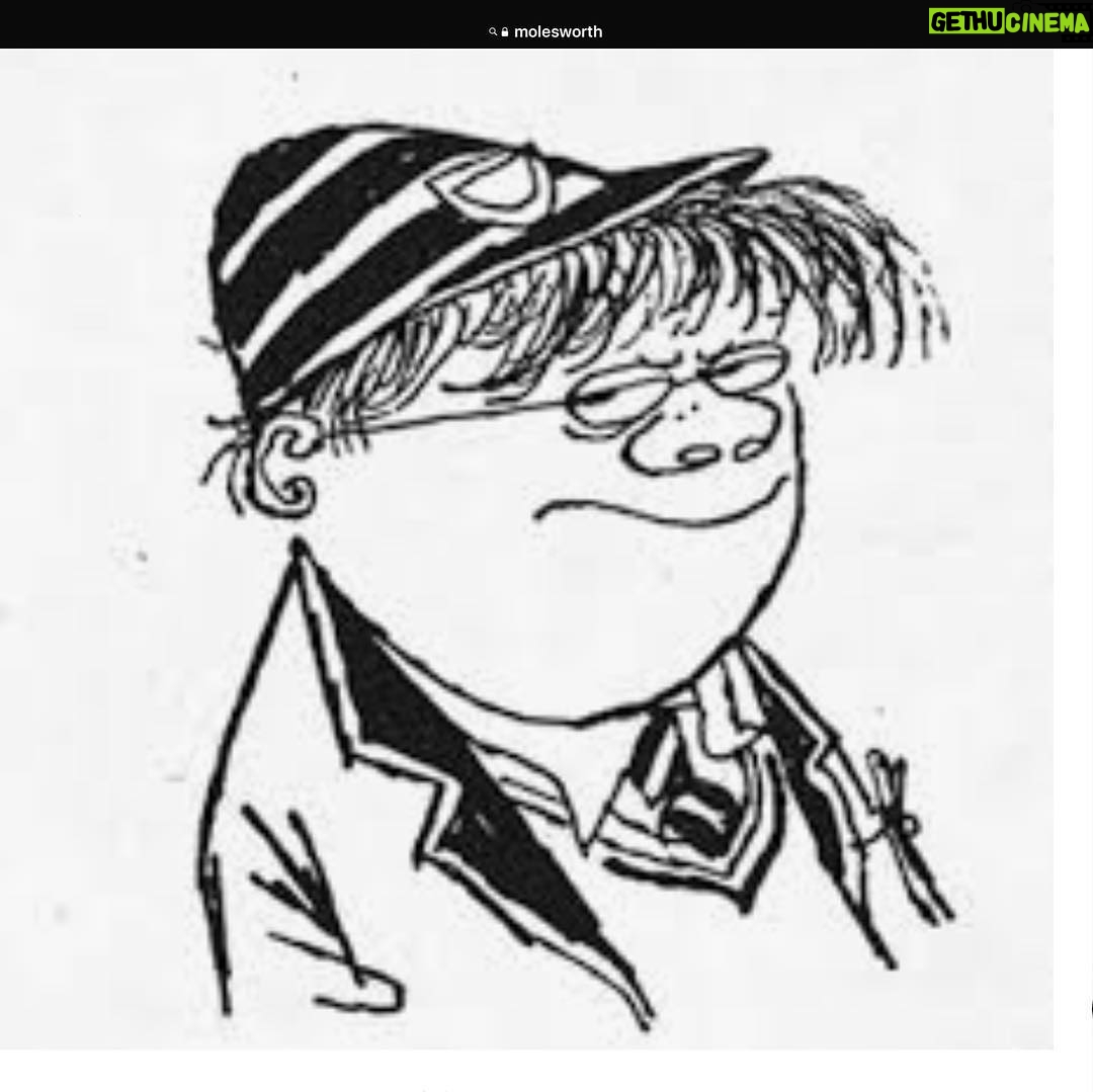 Helen Mirren Instagram - and now for something completely different here is a picture of one of my favorite characters from literature. anyone know who he is?