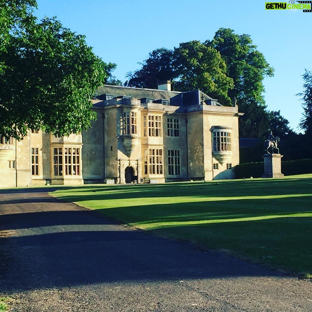 Helen Mirren Instagram - This is a National trust Hotel. Hamden House you can stay in it and pretend to be Georgian