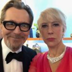 Helen Mirren Instagram – backstage with one of the coolest brit’s who also is a great actor. Great Gary