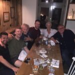 Helen Mirren Instagram - Hot Berlin night with hot friends at a hot restaurant Katz Orange