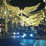 Helen Mirren Instagram – and my Regent st pic. London does Christmas