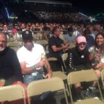 Helen Mirren Instagram – with my family watching Guess who? great artist on a beautiful night at lake tahoe.