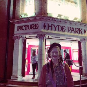 Helen Mirren Instagram - filming in Leeds at this lovely old cinema otherwise known as a picture house. It is a gem and brilliantly has received a grant to refurbish. it is going to be even more fabulous