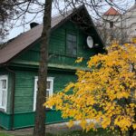 Helen Mirren Instagram - the pretty houses of Lithuania