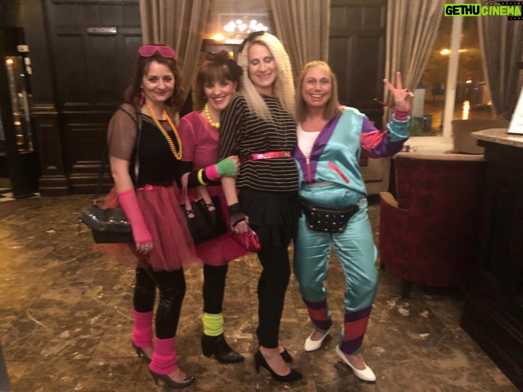 Helen Mirren Instagram - some gals having a great eighties night out in Bradford