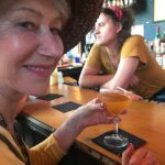 Helen Mirren Instagram – and enjoying a divine cocktail called A Helen F🍸🍸🍸🍸ing Mirren at one of the coolest local bars, Pal’s