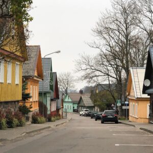 Helen Mirren Instagram - the pretty houses of Lithuania
