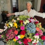 Helen Mirren Instagram - The most gorgeous flowers from @dolcegabbana, designed by Master Florist Bruno Bugiani of @manifesto_flowers_milano!
