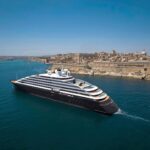 Helen Mirren Instagram - Did you know cruise ships have godmothers too? They are selected to bring good luck and protection to the vessel. Meet my godchild, Scenic Eclipse. Excited and honoured to christen her in New York City on September 10. #sceniceclipse