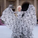 Helen Mirren Instagram - take off! Such a grand time on the runway in Paris with my L’Oreal family. I had a blast with all the girls and boys and men and women