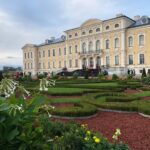 Helen Mirren Instagram - home for a couple of weeks the lovely Rundāles palace very very lucky me!