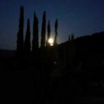 Helen Mirren Instagram - another Italian moon, in Umbria