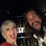 Helen Mirren Instagram - see behind us all the oscars to be awarded