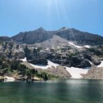 Helen Mirren Instagram - climbed to Lamoille Lake in the beautiful Ruby Mountains