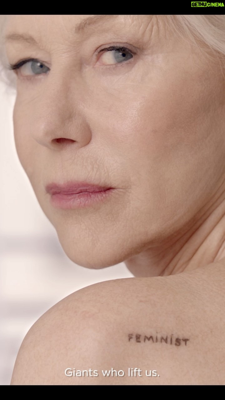 Helen Mirren Instagram - @lorealparis, hereβs to another 50 years πππ#worthit #lorealparisfamily #50yearsofworth
