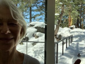 Helen Mirren Instagram - self isolation with my friend