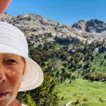 Helen Mirren Instagram - climbed to Lamoille Lake in the beautiful Ruby Mountains
