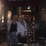 Helen Mirren Instagram - I know it looks like all I do is eat, but I just have to let you know about this fantastic Turkish restaurant in Berlin. Here with my dear friends Sandy and Sedef.