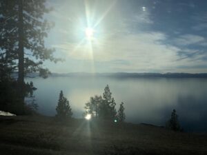 Helen Mirren Instagram - and I love Lake Tahoe