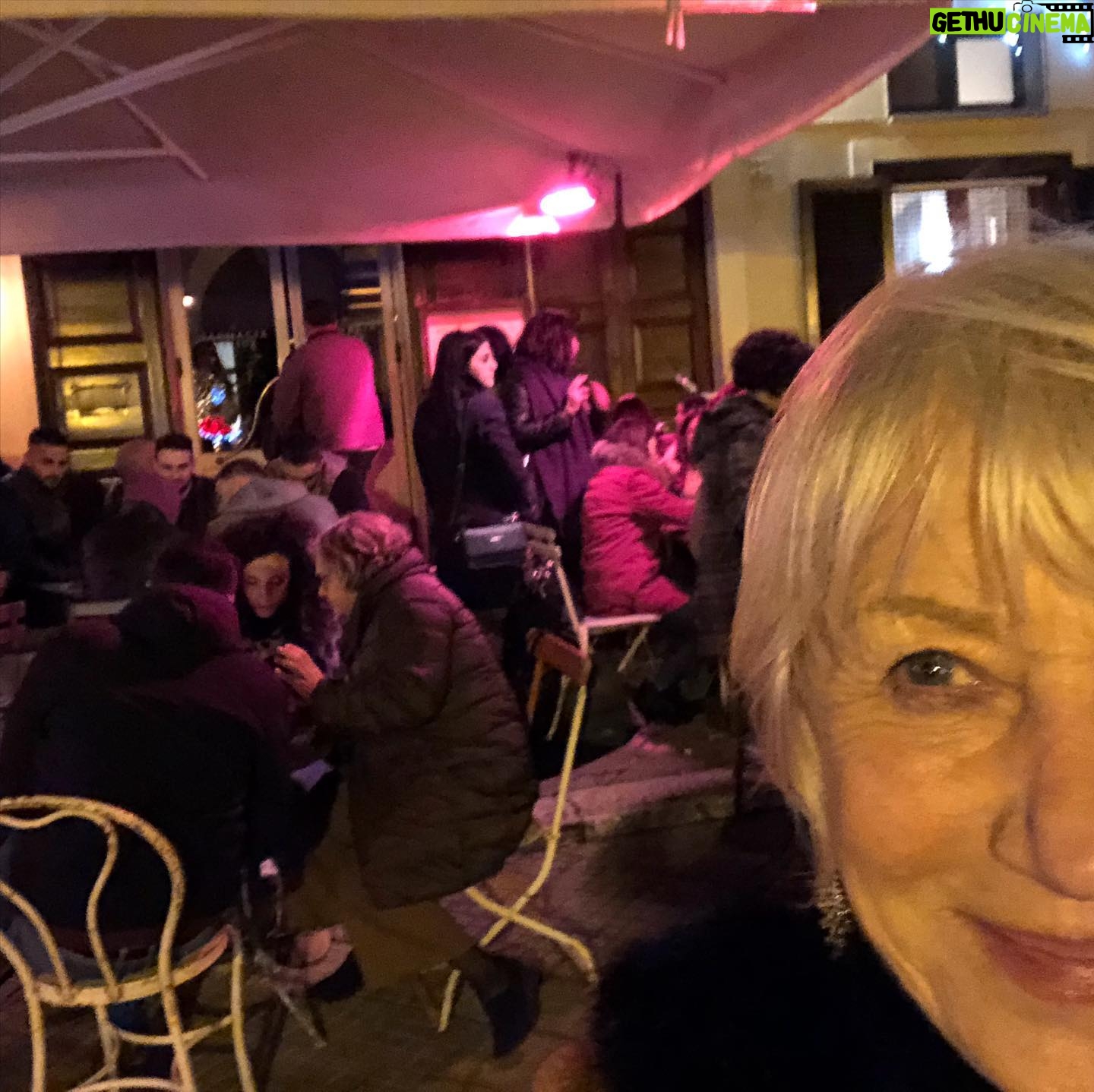 Helen Mirren Instagram - the super cool Balboa Bar tricase Piazza Pisanelli